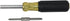 Klein Tools 32559 Multi-bit Screwdriver / Nut Driver, Extended Reach 6-in-1 Tool with Nut Driver, Phillips and Slotted Bits...