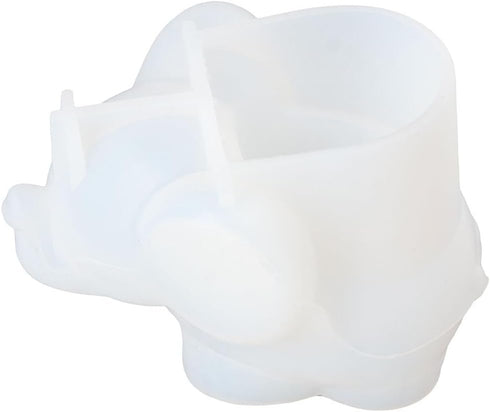 Silicone Elephant Shaped Resin Molds for Jewelry Storage Box,Candle Holder DIY Craft Home Decor,Cute Animal Shape Epoxy Resin Casting Holder Mould...
