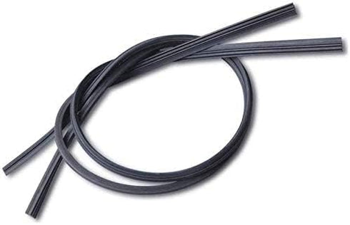 Car Wiper Blade 2 Pcs Windshield Wiper Rubber Strip 22" Car Vehicle Insert Rubber Strip Wiper Blade Natural Rubber Boneless Wiper For Car Bus Blac...