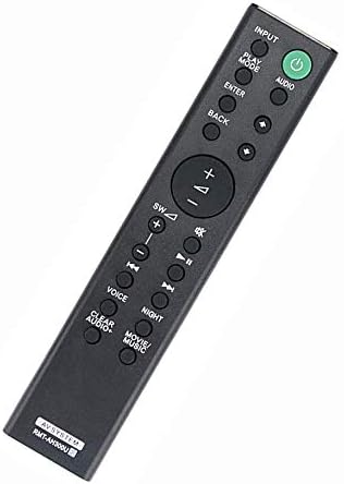 UBay RMT-AH300U Remote Control Replacement for Sony Sound Bar HT-CT290, HT-CT291, HTCT290, HTCT291, SA-CT290, SA-CT291...