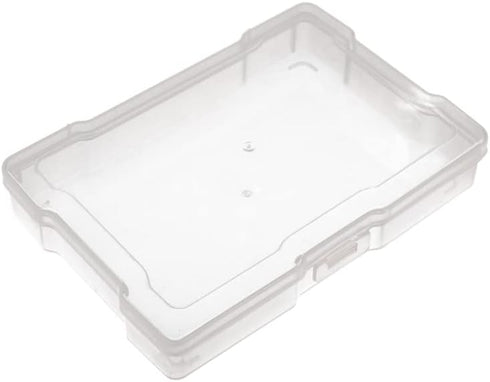 Craft County Photo Keeper and Craft Box | Organize Your Photos, Puzzel Pieces, and Craft Supplies | Snap Lock Lid...