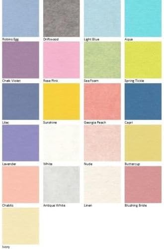 21 Felt Sheets - 6X6 inch Spring Colors Collection - Made in USA - Merino Wool Blend Felt...