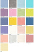 21 Felt Sheets - 6X6 inch Spring Colors Collection - Made in USA - Merino Wool Blend Felt...
