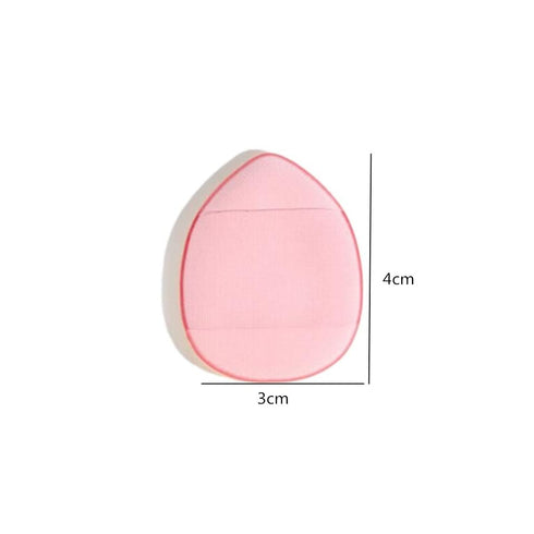 10 Pack Finger Powder Puff with Finger Holder Strap, Mini Fingertip Makeup Sponge Pad for Liquid Foundation, Cream, Concealer, Eye Shadow, Wet Dry...