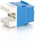 C2G 03796 Cat5e RJ45 Unshielded Keystone Jack, Blue...