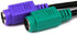 SANOXY USB to Dual PS/2 Adapter, for Mouse and Keyboard (Black)...
