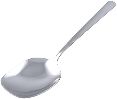 Town 22806-8-1/4" Solid Stainless Steel Serving Spoon...