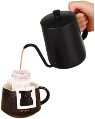 Tea Kettle, Coffee Kettle, Gooseneck Tea Kettle Spout Drip Pot Easy to Drip Kettle for Home Drip Coffee Camping...