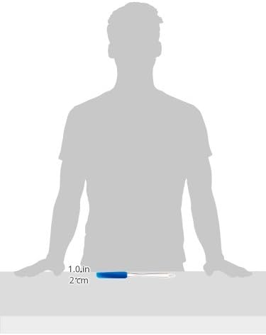 Norpro Silicone Jar/Icing Spatula, Blue, 10.5in/26.5cm, As Shown...