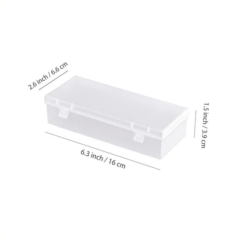 800 Pcs 6" Macaron Twist Ties with 1 Storage Box, Plastic 6 Inch Wire Ties for Bread Candy Cookies Bags, for Garden Household and Office Use, 4 Co...