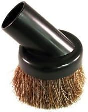 2 Deluxe Universal Replacement Dusting Dust Brushes Black 1 1/4" Natural Bristle...