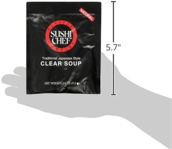 Sushi Chef Clear Soup, 0.33-Ounce Packages (Pack of 12)...