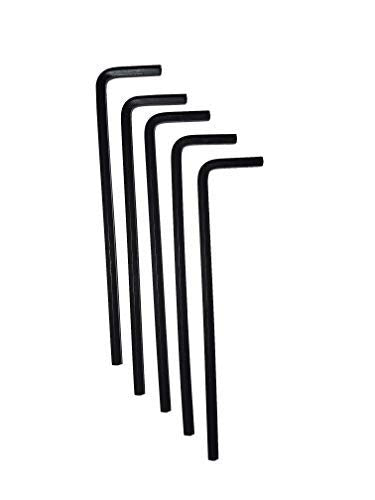 Eklind Tool 15616 8mm Long Hex-L Key Allen Wrench, Pack of 5...