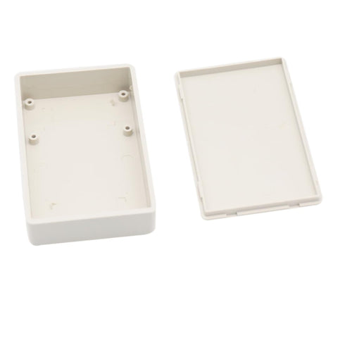 Zulkit 5Pcs Project Boxes ABS Plastic Electrical Project Power Case Small Junction Box White 3.62 x 2.28 x 0.91 inch (92 x 58 x 23 mm)...