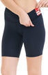 Jessica Simpson Womens Tummy Control Bermuda Short Midnight Blue SM One Size...