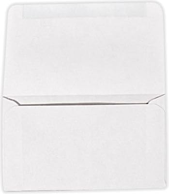 LUXPaper #6 3/4 Remittance Envelopes | 3 5/8" x 6 1/2" | Bright White | 24lb. Text | 50 Qty...