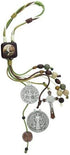 Saint Benedict Home Blessing | Features Two Saint Benedict Medals and Crucifix for Spiritual Protection...
