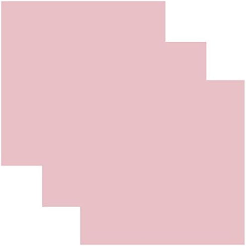 SISER EasyWeed Heat Transfer Vinyl HTV for T-Shirts 12 x 12 Inches 3 Precut Sheets (Light Pink)...