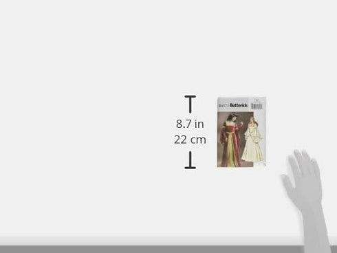 Butterick B4571 Women's Medieval Dress Renaissance Fair Costume Sewing Pattern, Sizes 6-12...