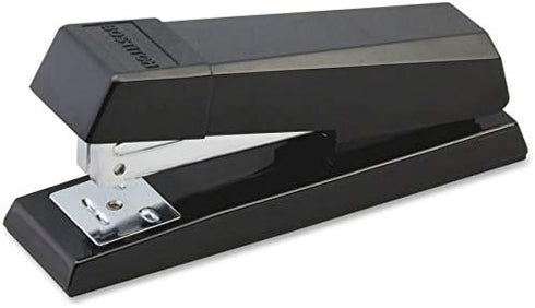 Bostitch No-Jam Premium Half-Strip Desktop Stapler, 20 Sheets, Black (B600-BLACK)...