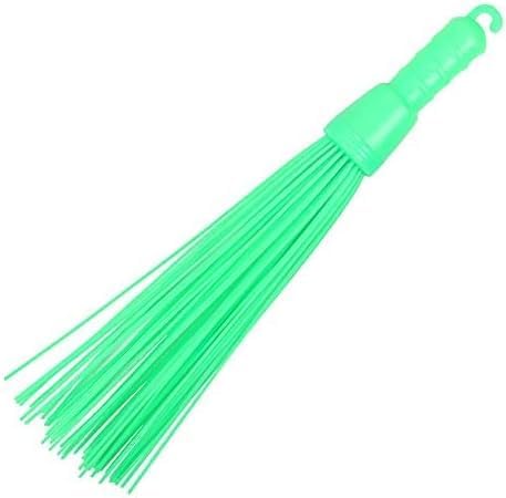 Plastic Broom Medium Floor Broom Bathroom Cleaning & Home Floor Cleaning Kharata Jadu for Scrubbing in Bathroom| Hard Bristle Broom (1, Plastic Br...