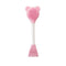 Pink Facial Cream Spatula Silicone Face Mask Brush Mask Beauty Tool-Double Heads Skincare Applicator Tools for Facial Masks Apply Cream Makeup Bru...