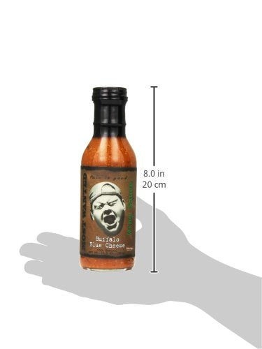 Pain is Good - Buffalo Blue Cheese Screaming Wing Sauce - 13.5oz Bottle - Made in USA - All Natural Ingredients, Non-GMO, Gluten-Free, Sugar-Free,...