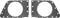 6 1/2" 6.5" Rear Speaker Adapters - SAK044_55-1 Pair...