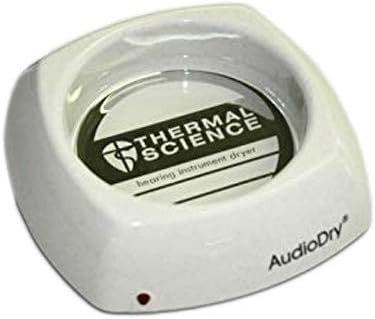 AudioDry Hearing Aid Dryer Ivory (Charcoal)...