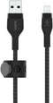 Belkin BoostCharge Pro Flex Braided USB Type A to Lightning Cable (1M/3.3FT), MFi Certified Charging Cable for iPhone 14, 13, 12, 11, Pro, Max, Mi...