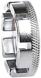 Bicycle Spoke Wrench Tool 6 in 1 Bike Wheel Spoke Tool for Truing and Repairing Cycling Wheels...