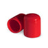 ColorLugs Vinyl Lug Nut Cover | Red | Flexible Fit Wheel Lug Nut Cap | Fits 19 mm | Pack of 25 | Includes Deluxe Extractor | Made in The USA...