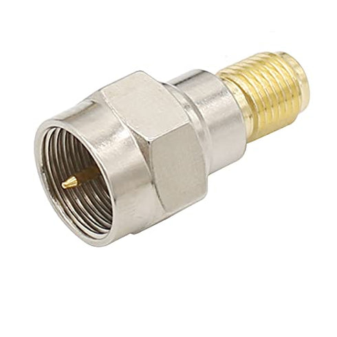 SMA to F Adapter SMA Male to F Type Male 20 inch RG58 Coax Coaxial Extension Cable +3pcs F Type to SMA Male Female Connector for RF Application...