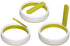 MSC International 17343 50666 Joie Eggy 3.5" Non-Stick Silicone Compact Egg Ring with Folding Handle, Assorted Colors...