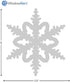 WindowAlert Snowflake Anti-Collision Decal - UV-Reflective Window Decal to Protect Wild Birds from Glass Collisions - Made in The USA...