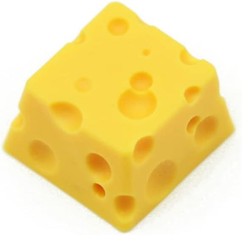 Cheese Keycaps Handmade Customized OEM R4 Resin Keycap for Cherry Mx Gateron Switch Mechanical Keyboard Present Gift...