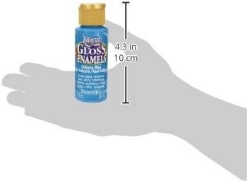 Americana 2-oz. Calypso Blue Gloss Enamel Paint...