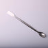 5 Pieces 20cm Stainless Steel Lab Spoon Spatula 2 in 1 Long Handle Laboratory Sampling Spoon Mixing Spatula Double-Ended Reagent Sampling Spoon La...