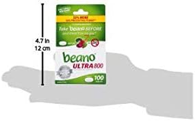 Beano Ultra 800, Gas Prevention and Digestive Enzyme Supplement, 100 Count...