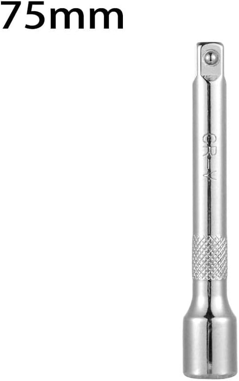 8pcs Socket Extension Set Drive Ratchet Socket Hand Tool Improved Extender Wrench Adjustment Tools 2"/50mm, 3"/75mm, 4"/100mm, 6"/150mm Long Shaft...