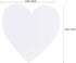 Healifty 6pcs Oil Painting Board Heart- Shaped Stretched Canvas Painting Canvas Panels Canvas Panels for Acrylic Painting Canvas Boards Artist Bla...