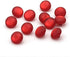 50pcs/Pack Red Resin Colored Shirt Pearl Buttons for Craft Sewing Fasteners...