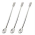 Maxmoral 3PCS Laboratory Spoon Spatula 2 in 1 Stainless Steel Lab Mixing Double End Reagent Sampling Spoon Spatula Tool 20cm...