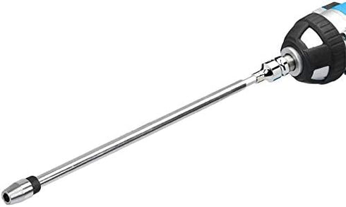 12 inch Length Quick Release Screwdriver Drill Bit Holder Extension Bar 1/4" Hex Shank Quick Change Extension Rod Socket for Screws Nuts Drill Han...