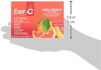 Ener-C Vitamin Drink Mix, Tangerine Grapefruit, 1000 Mg, 30 Count...