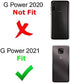 G Power 2021 Single Sim Card Tray MicroSD SD Holder Replacement for Motorola Moto G Power 2021 (XT2117) - Flash Gray......
