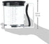 Amco 32oz Grease Separator with Bottom Release - Innovative Design for Mess-Free Pouring, Incremental Measurement Markings for Accuracy - Dishwash...