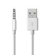 3.5mm Male AUX Plug to USB Adapter for Data Sync & Charging Cable Charger Converter Headphone Audio Extender Jack compatible with iPod Shuffle 3rd...