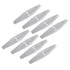 1Pc Silver Metal Lawn Mower Saw Blade Head Replacement Parts Saw Blades Lawn Mower Fittings,Universal Craftsman String Trimmer attachments,Outdoor...