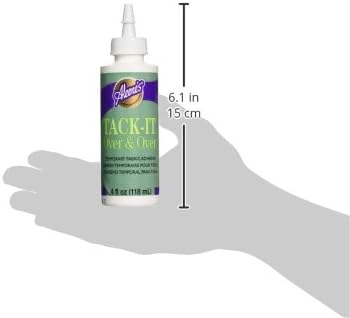 Aleene's Adhesives Bulk Buy Duncan Crafts Tack It Over and Over Liquid Glue 4 Ounce 29-2 (3-Pack)...
